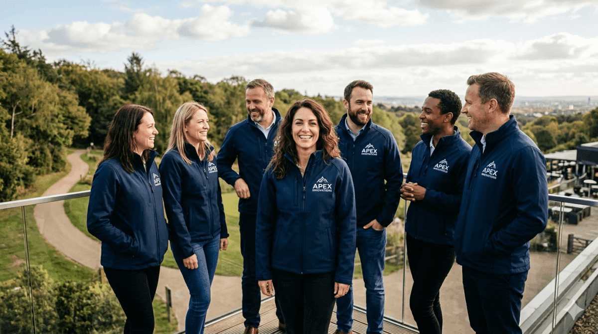 Corporate Away Day Uniforms: Why a Custom Jacket Beats a Polo Every Time