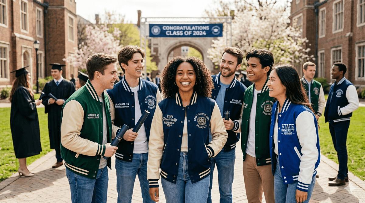 Custom Graduation Jackets: How Schools Are Replacing Gowns With Lettermans