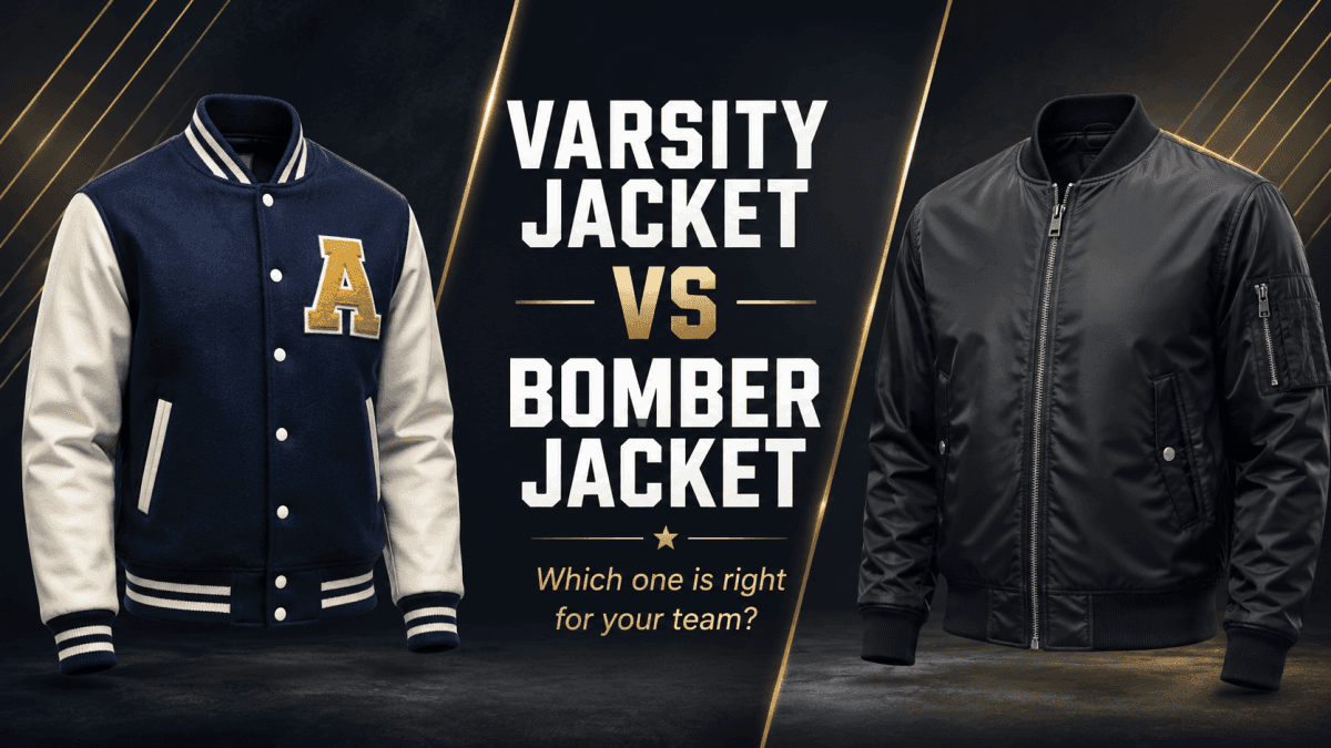 Varsity Jacket vs Bomber Jacket: Which One Is Right for Your Team?